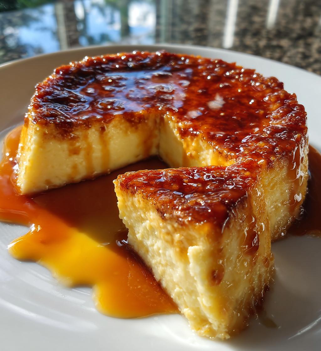french antilles coconut flan flan coco - detail 1