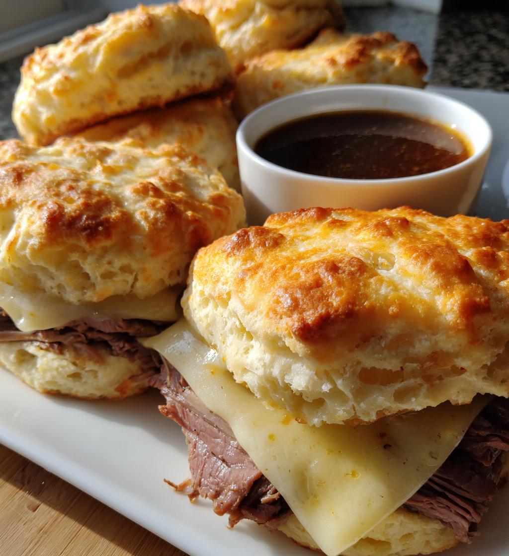french dip biscuits