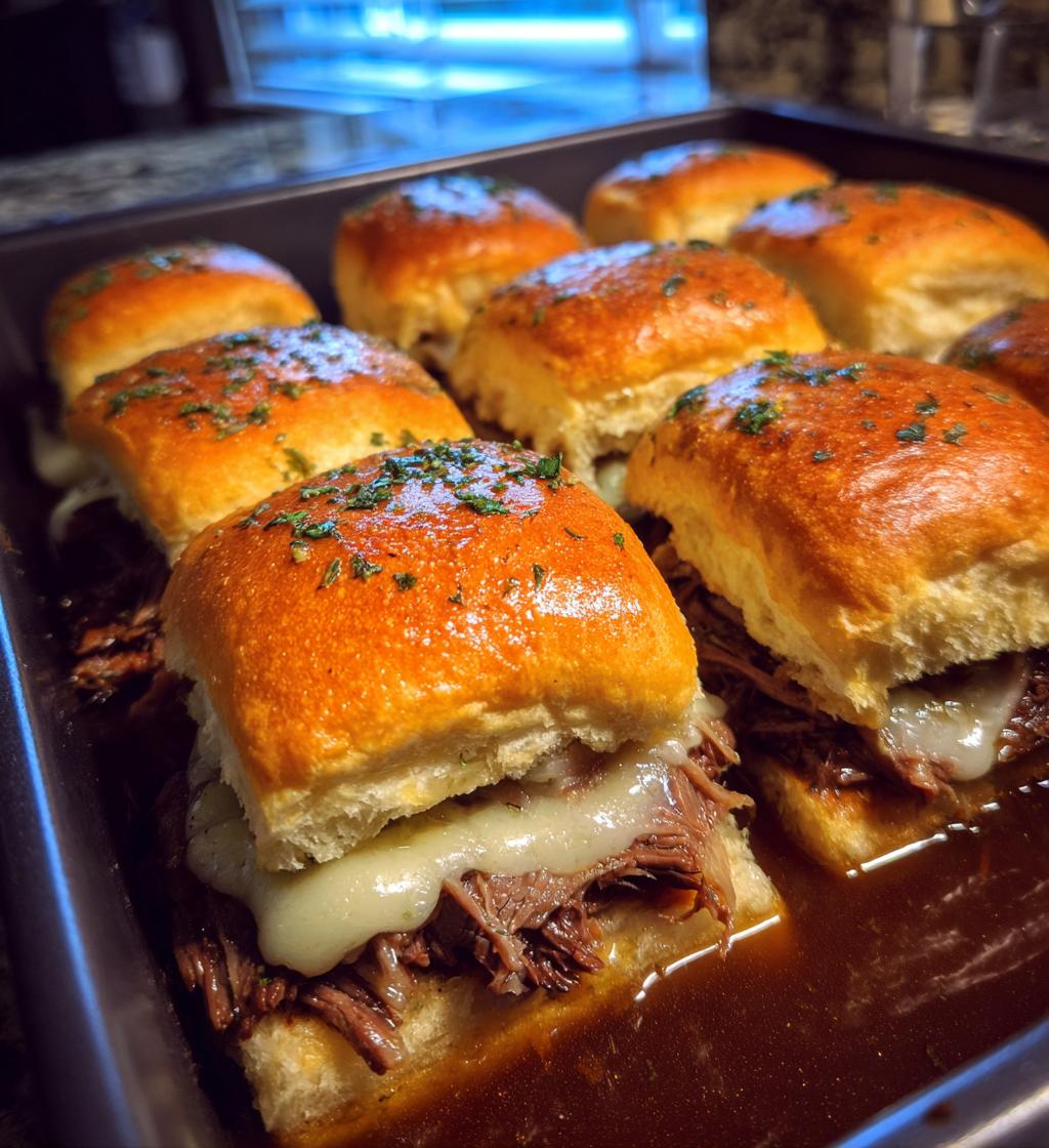 french dip sliders