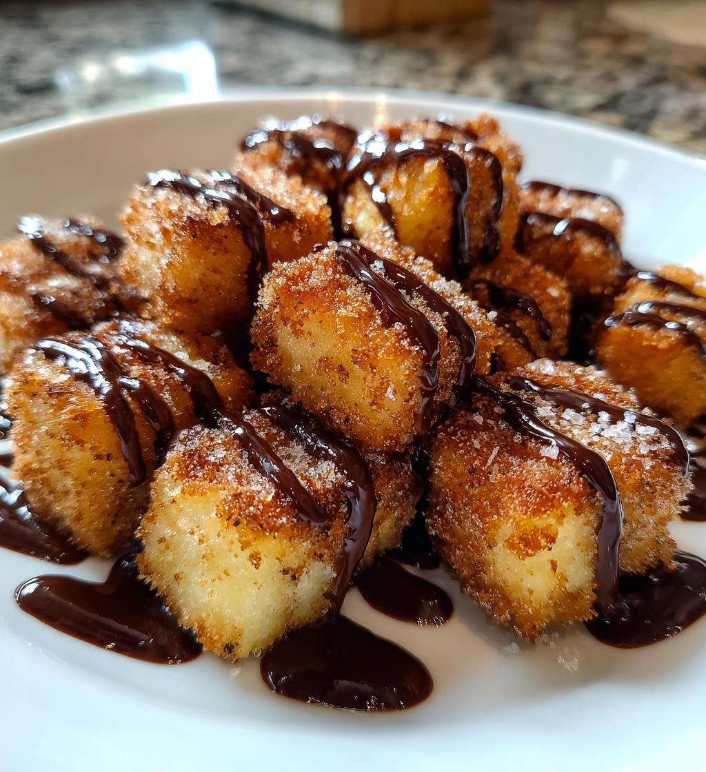french toast churro bites - detail 1