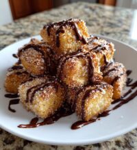 french toast churro bites