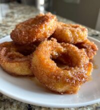 fried cinnamon apple rings recipe