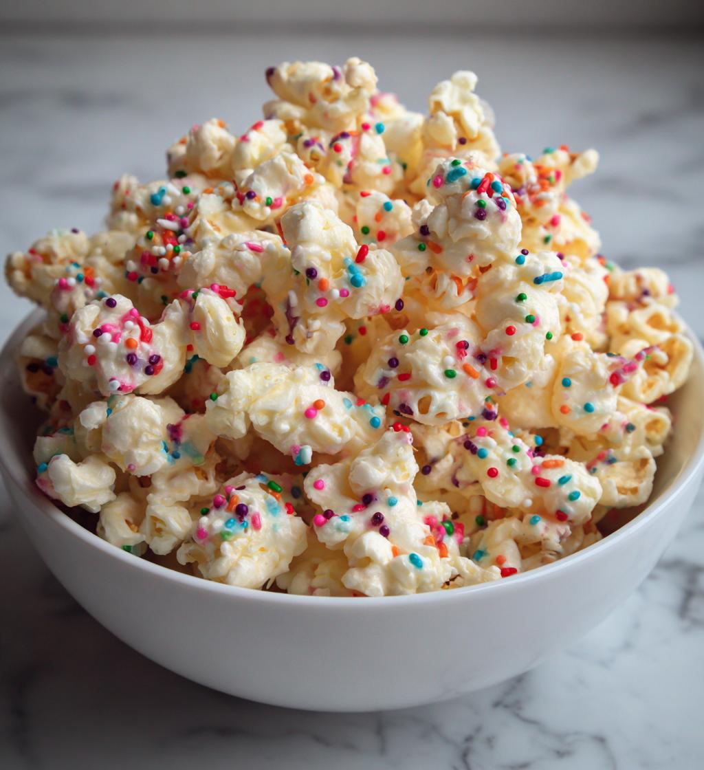 funfetti popcorn - detail 1