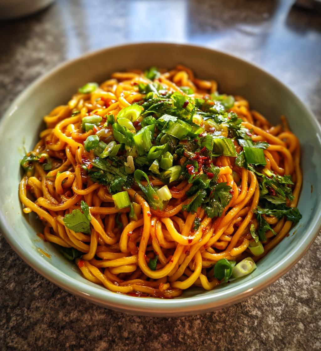 garlic chilli noodles recipe