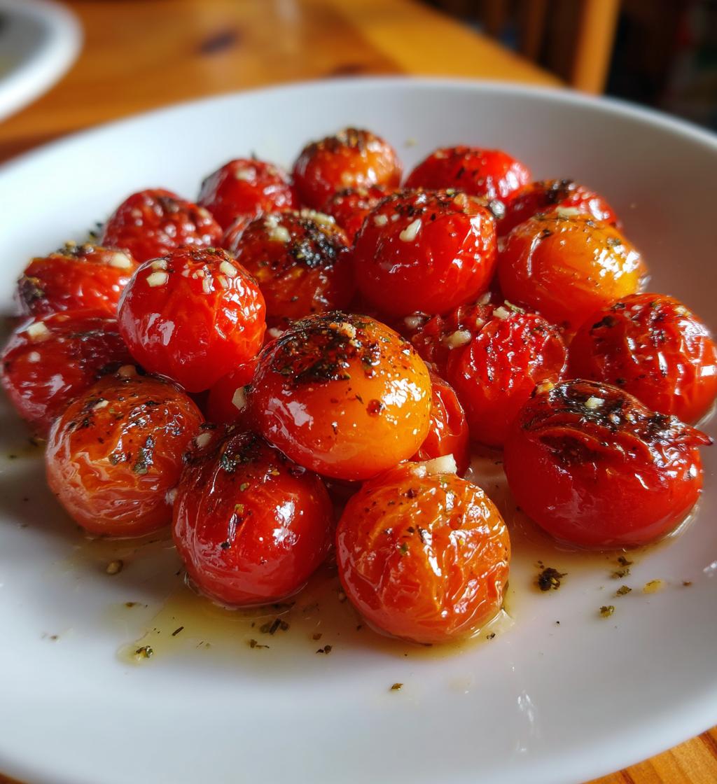 garlic roasted cherry tomatoes
