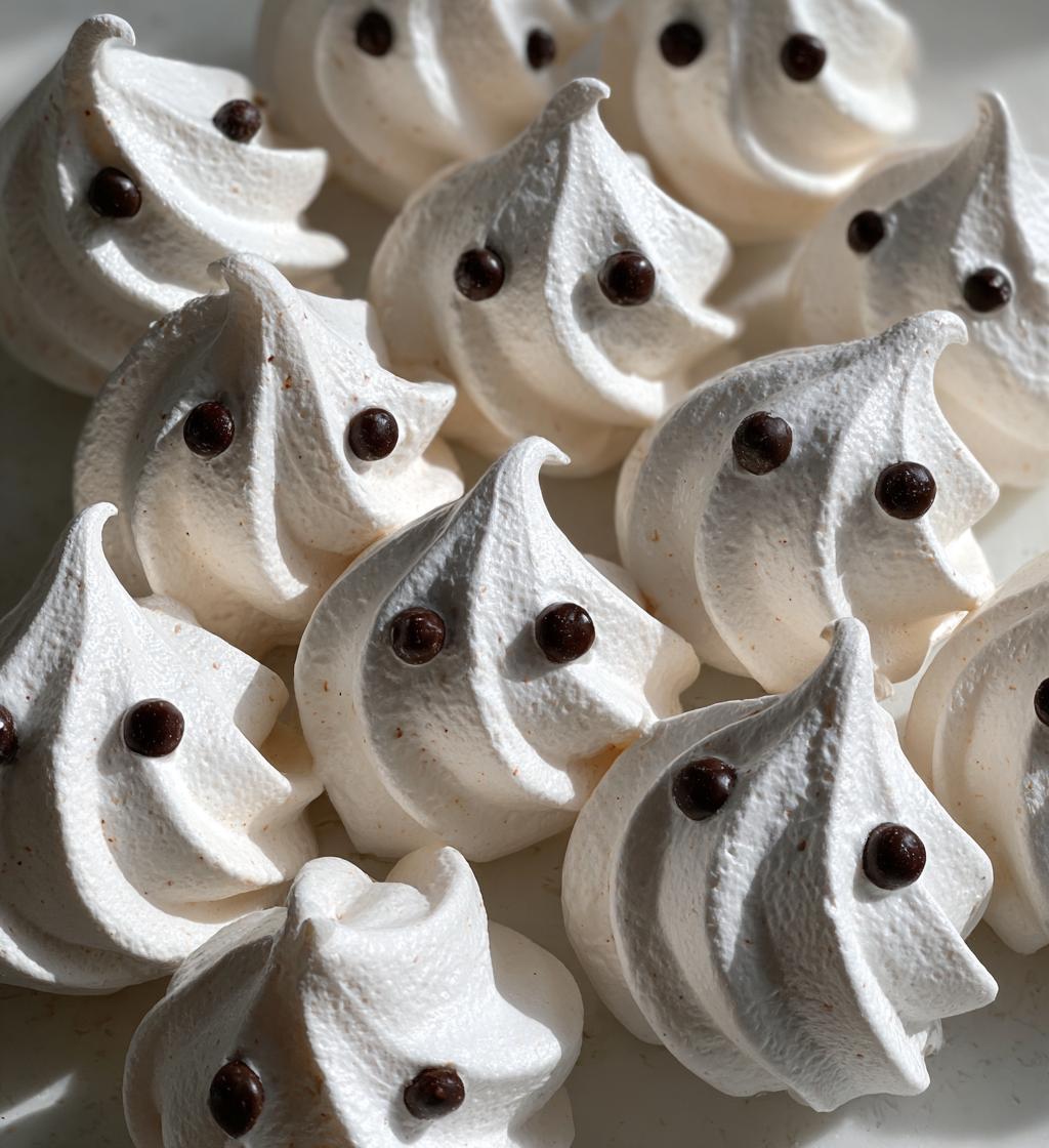 ghost meringues