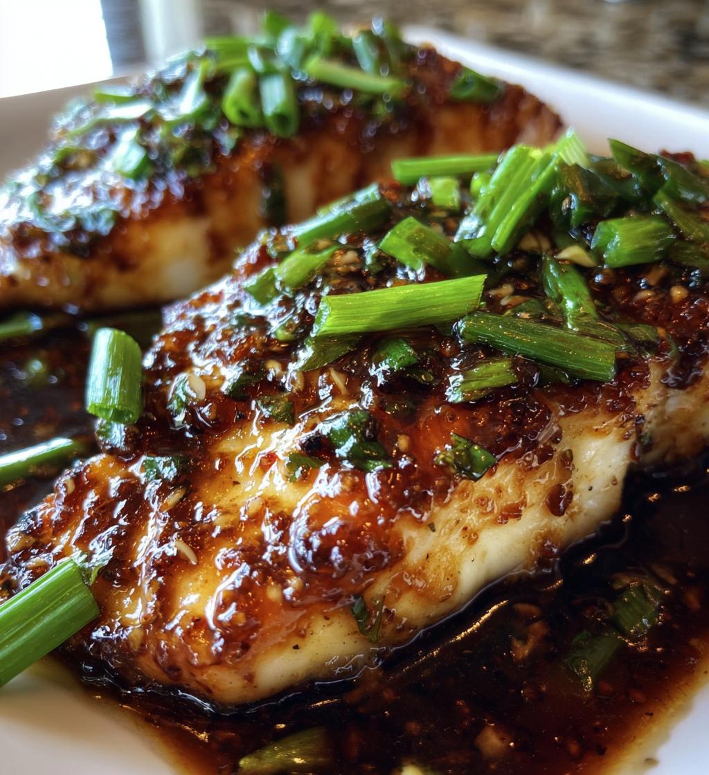 ginger soy glazed cod recipe