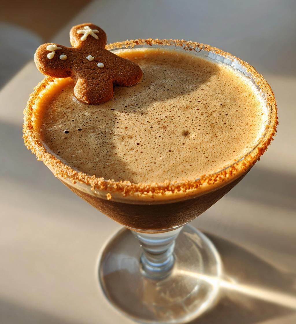 gingerbread martini - detail 1