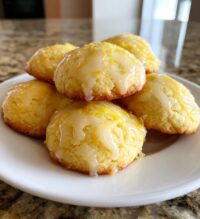 glazed lemon cookies
