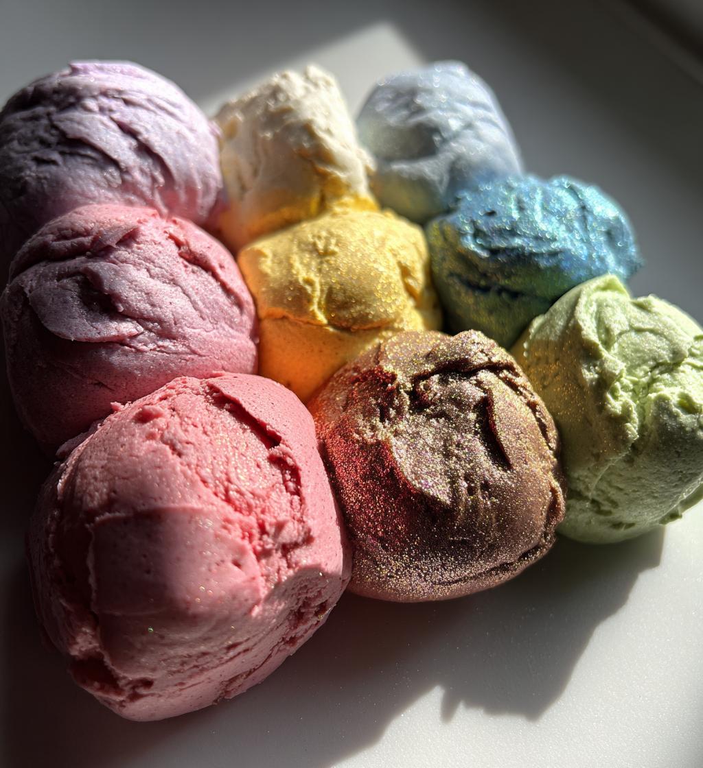 glitter playdough
