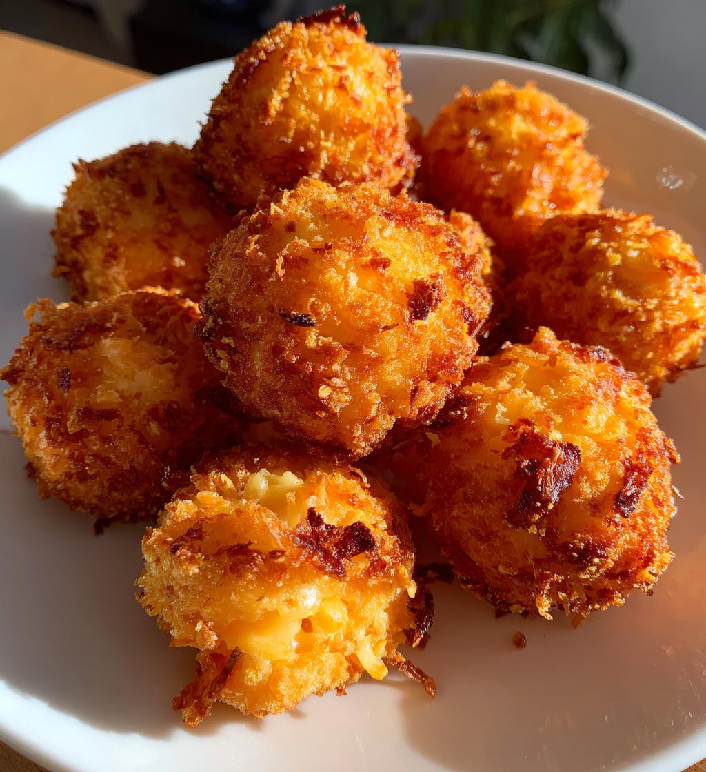 golden cheese crunch bites - detail 1