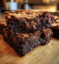 gooey brownie pie