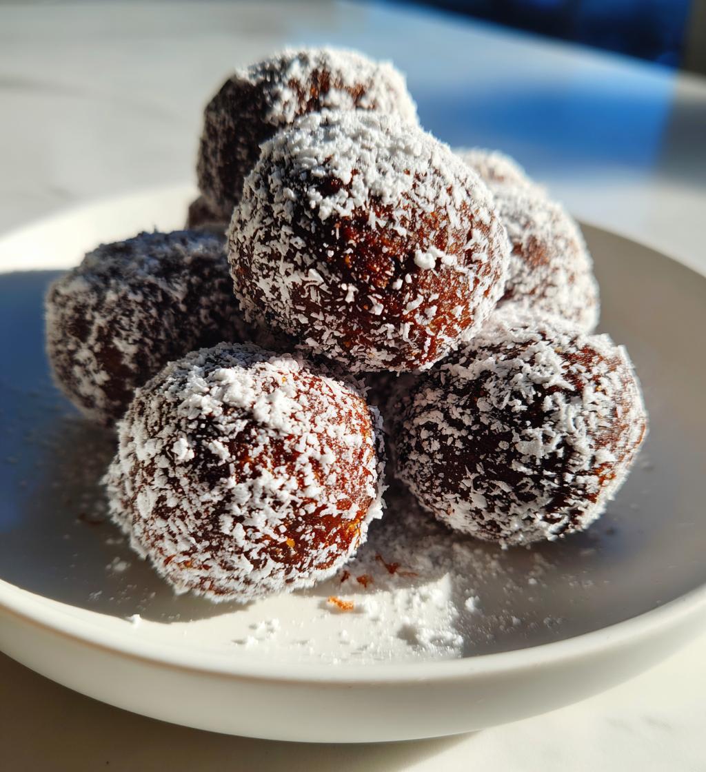 grandmas rum balls - detail 1