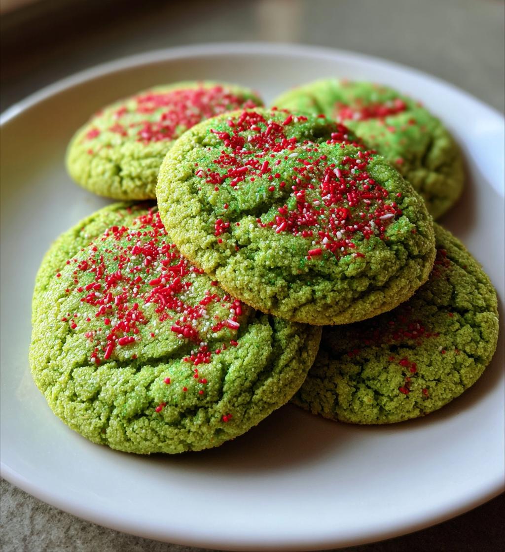 grinch cookies recipe