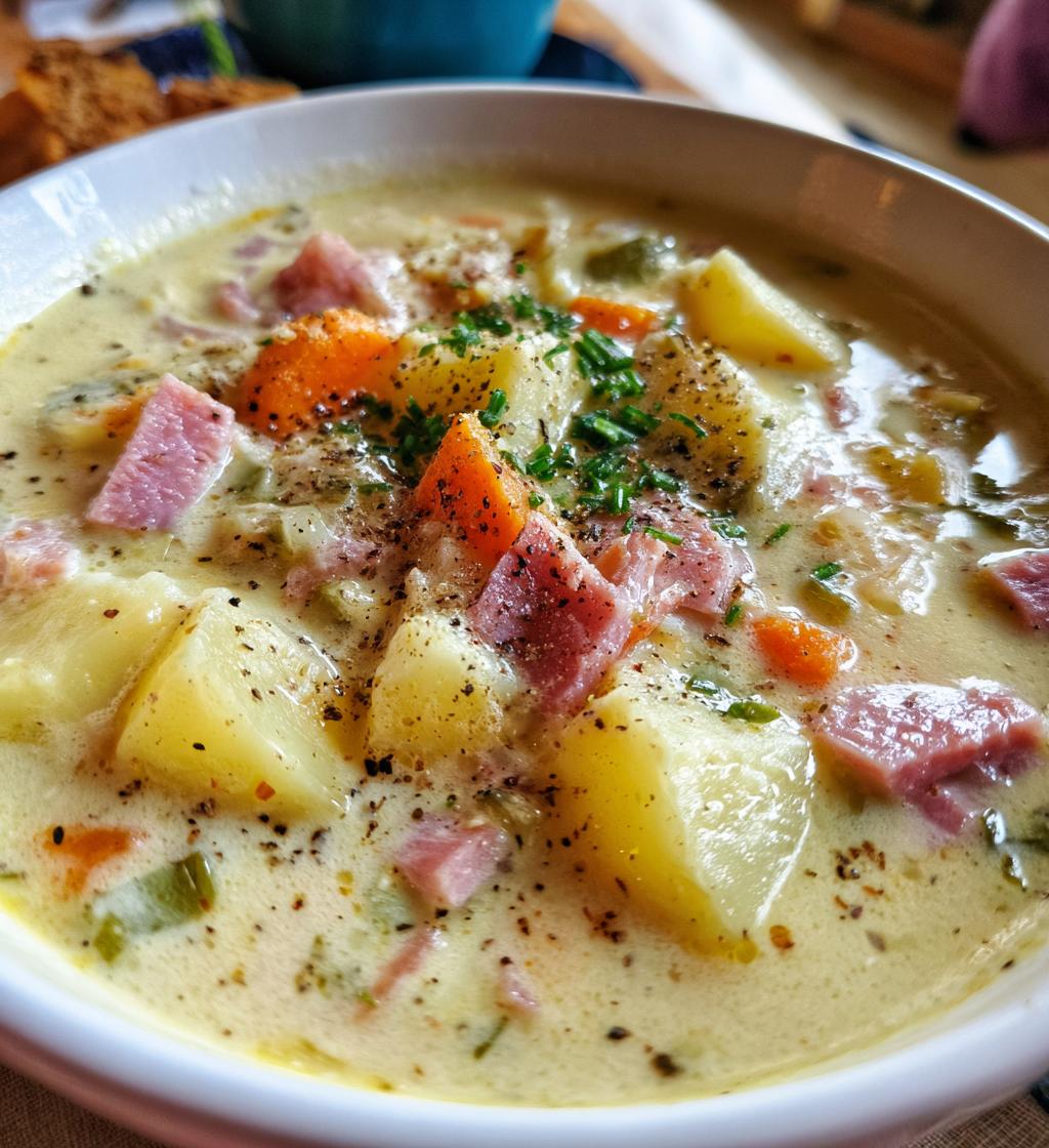 ham and potato soup