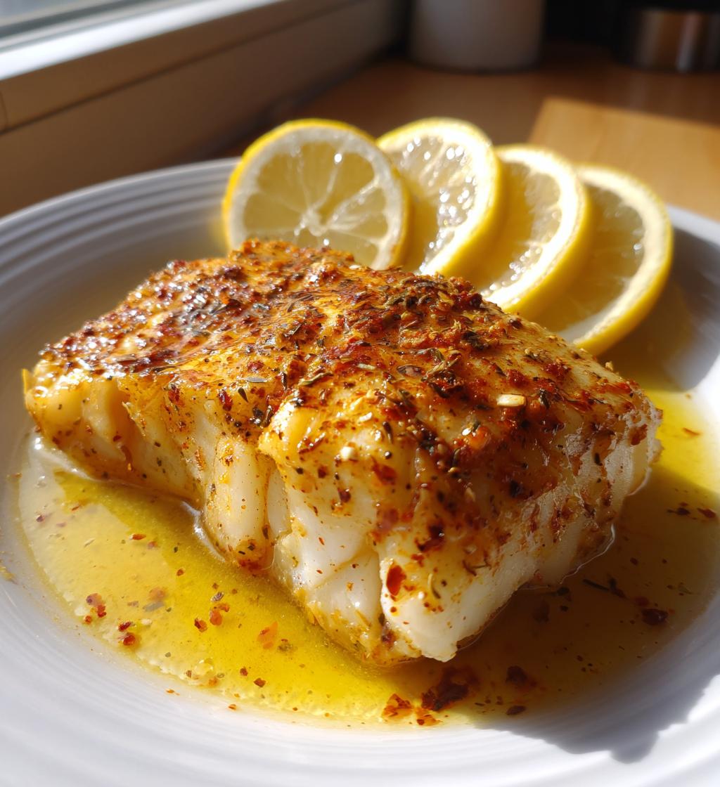 healthy air fryer cod with lemon recipe - detail 1