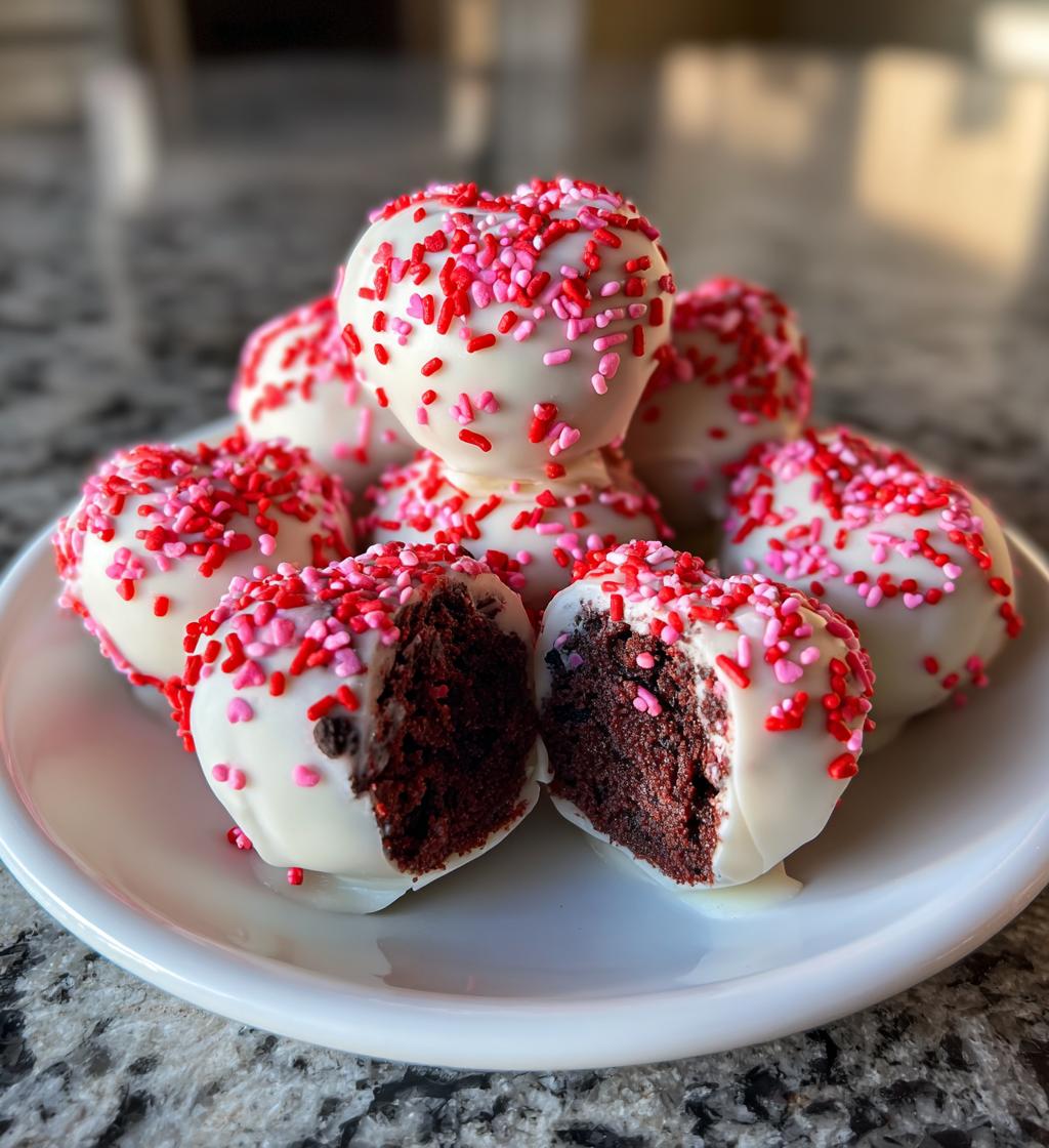 heart oreo balls - detail 1