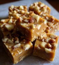 heavenly caramel apple fudge