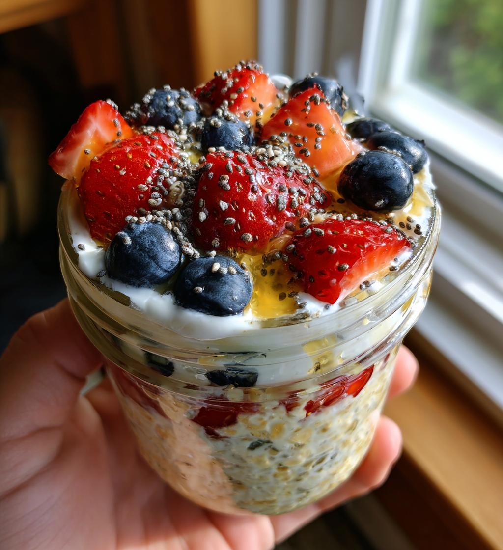 high protein overnight oats