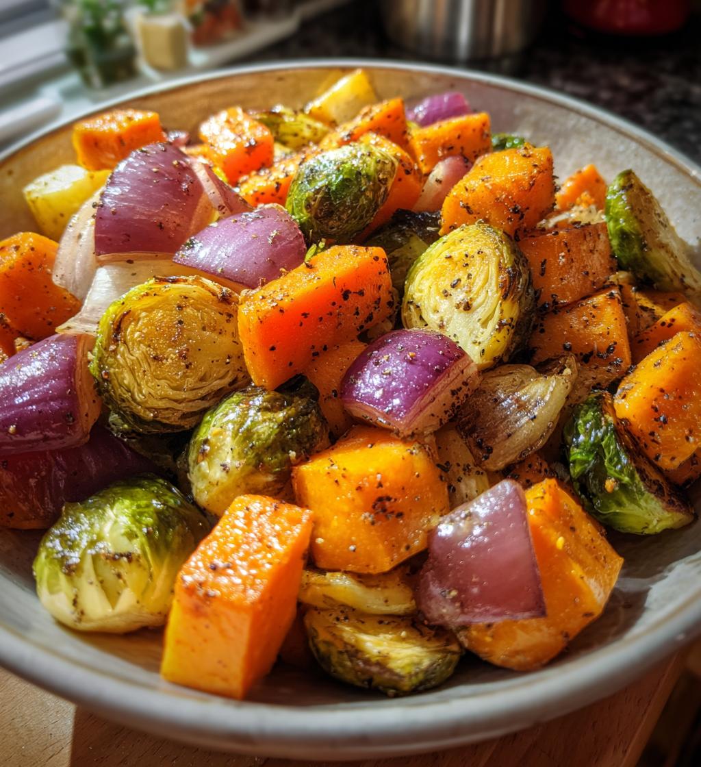 holiday roasted vegetables