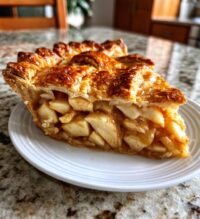 homemade apple pie
