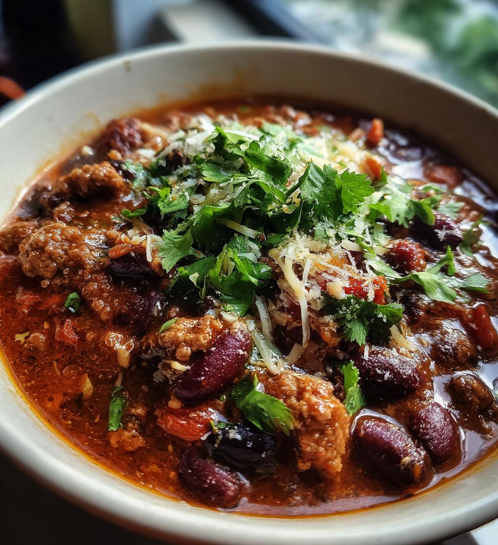 homemade chili