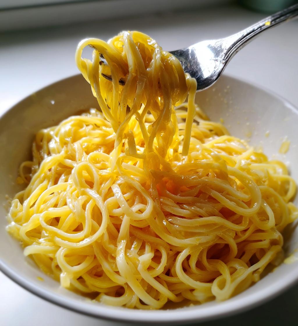 homemade egg noodles - detail 1