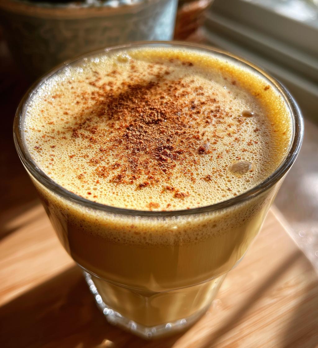 homemade eggnog - detail 1