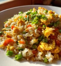 homemade fried rice