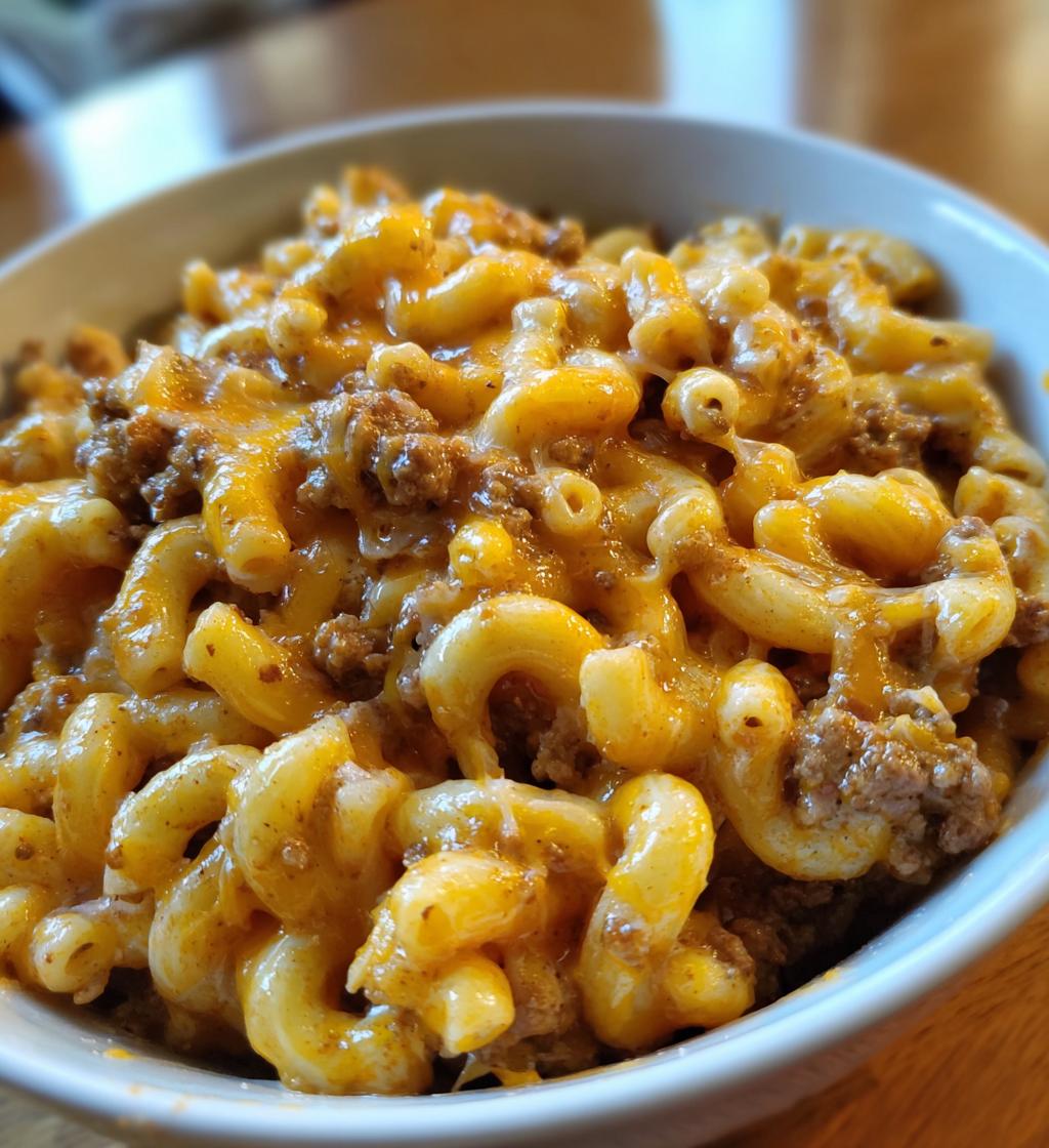 homemade hamburger helper - detail 1