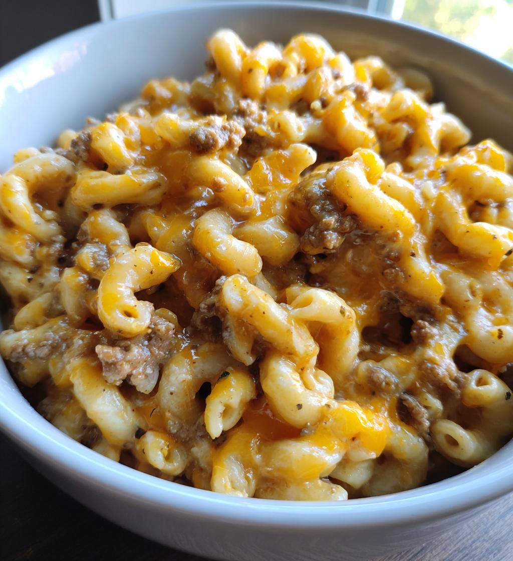 homemade hamburger helper