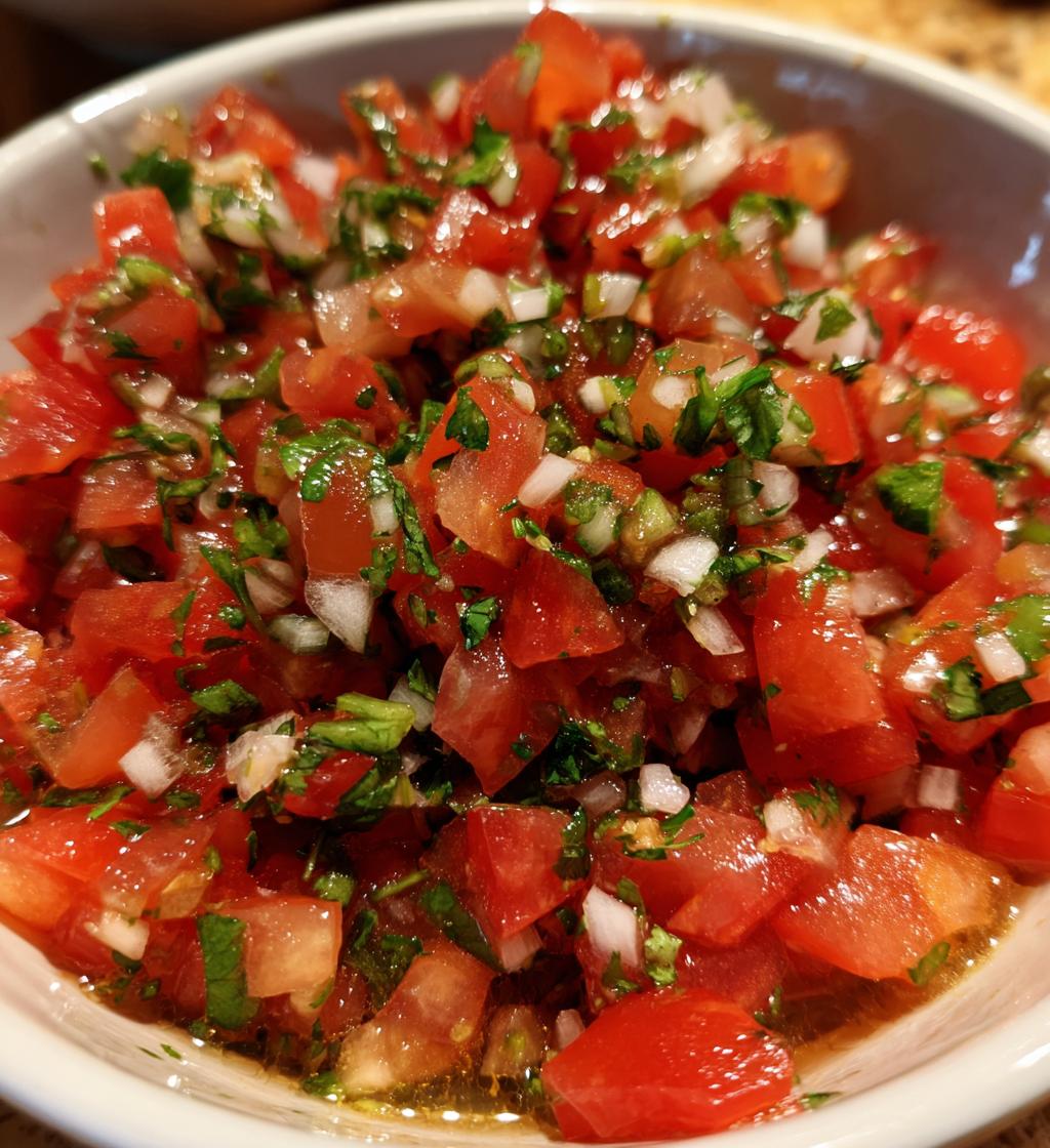 homemade salsa