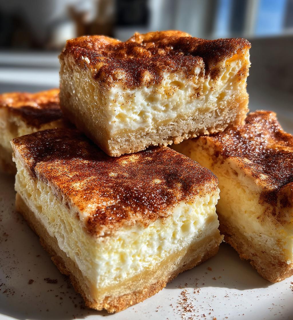 homemade snickerdoodle cheesecake bars