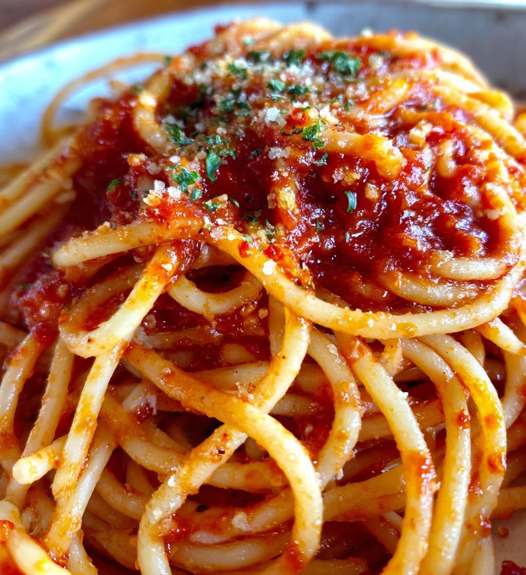 homemade spaghetti sauce