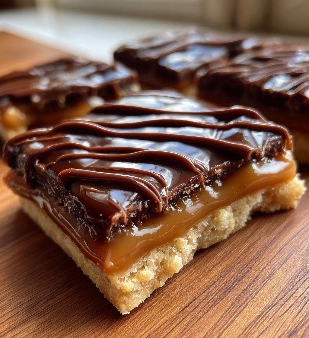 homemade twix cookies - detail 1