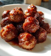 honey bbq crockpot meatballs