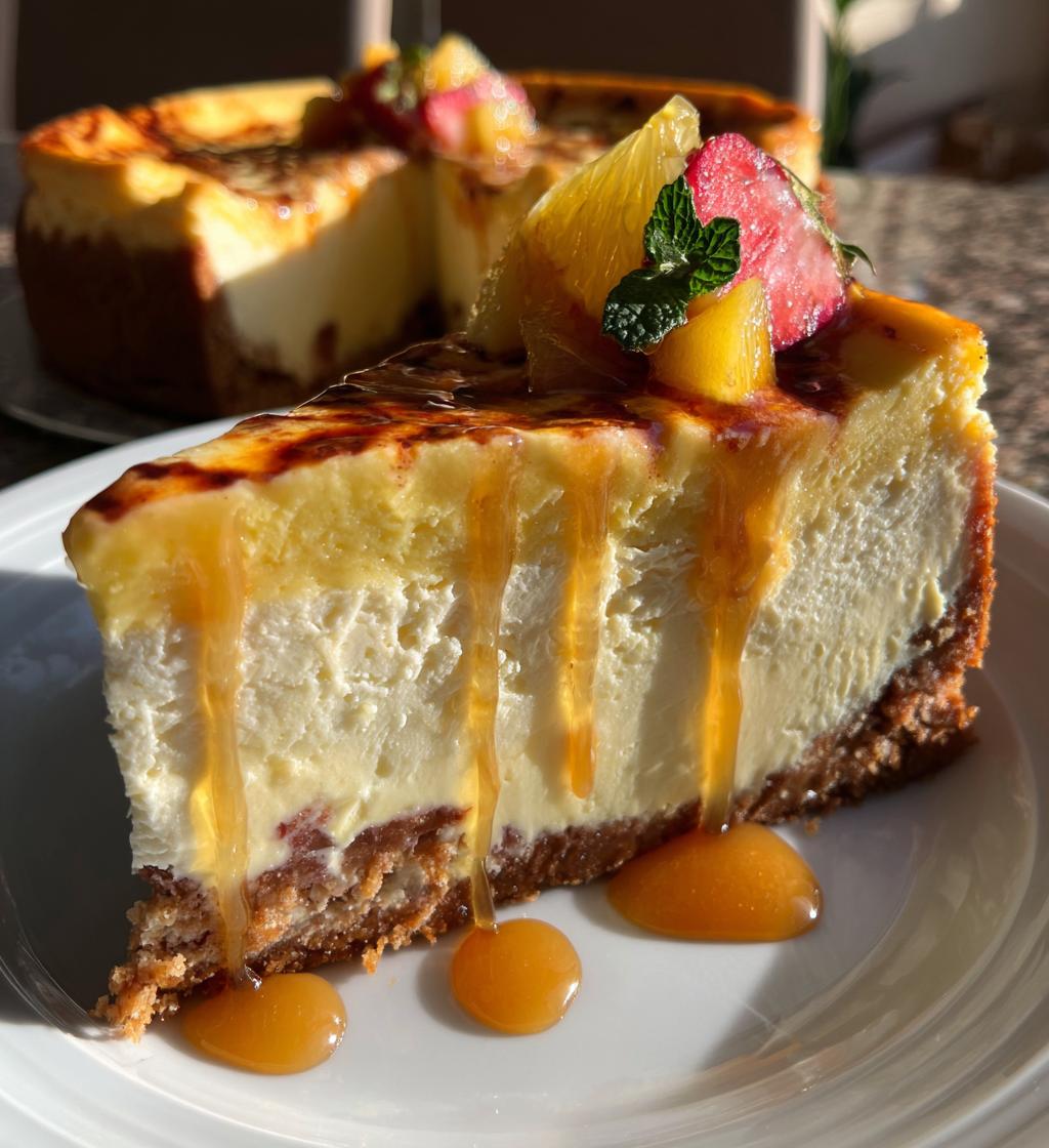 honey cake cheesecake recipe