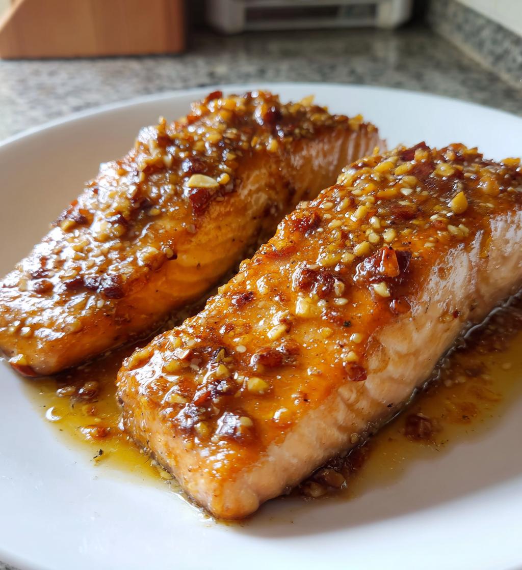 honey glazed salmon recipe
