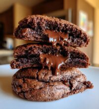 hot chocolate brownie cookies