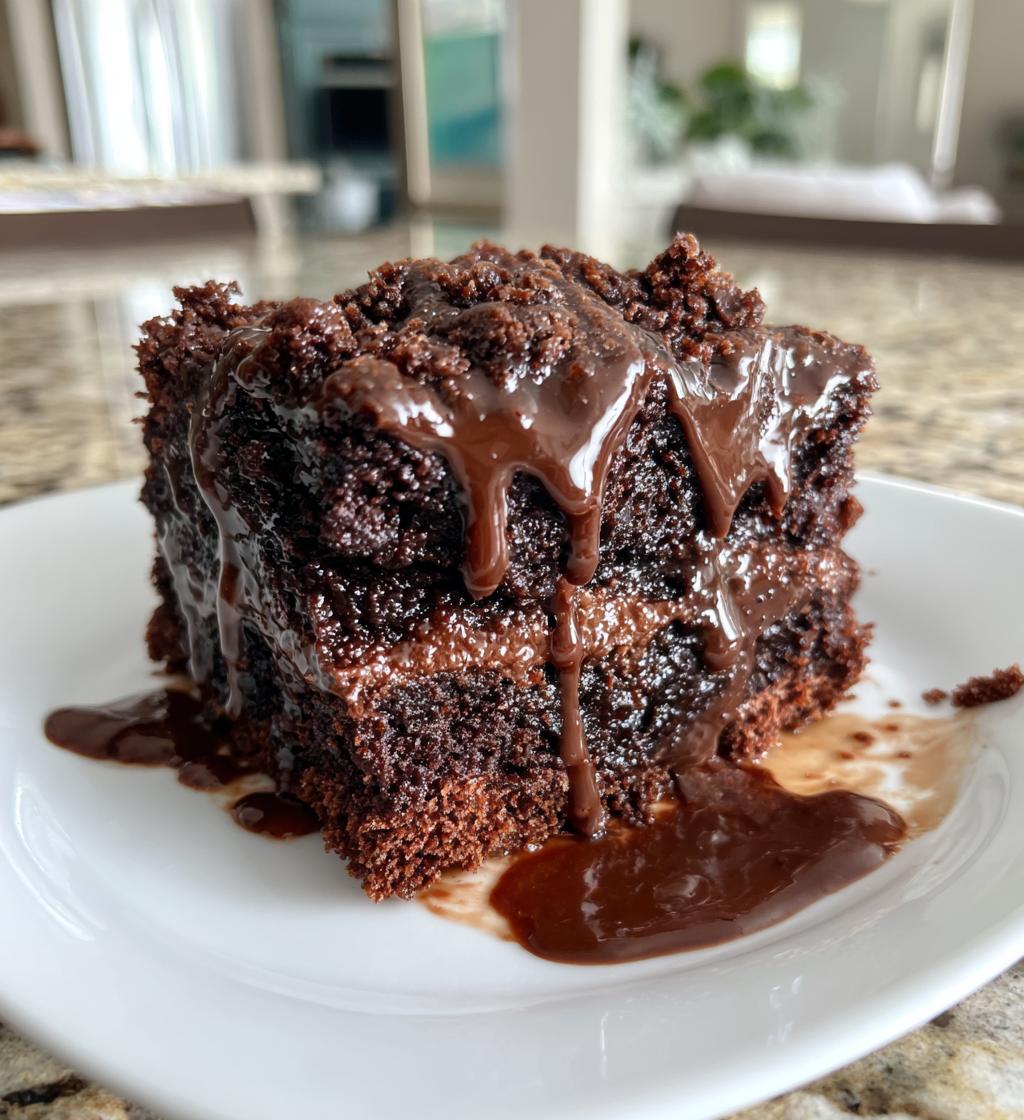hot fudge chocolate pudding cake