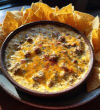hot sausage beer cheese dip
