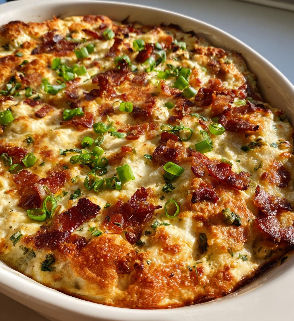 hot smoked gouda bacon dip - detail 1