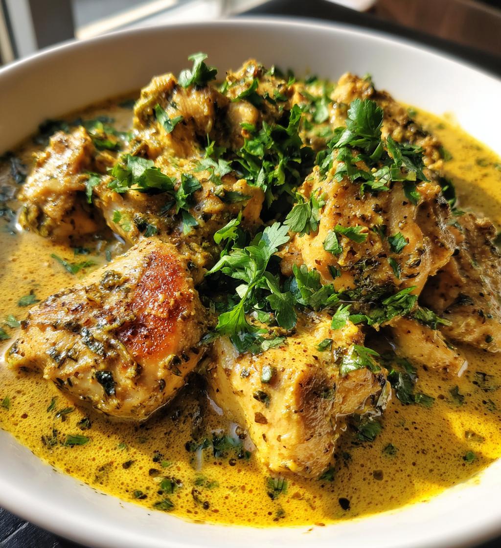 indian coconut chicken korma recipe - detail 1