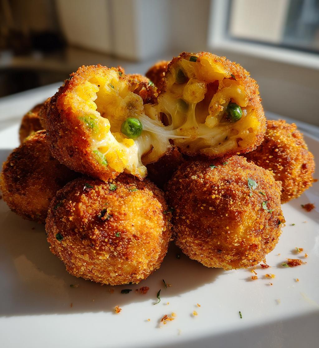 italian arancini crispy stuffed rice balls - detail 1