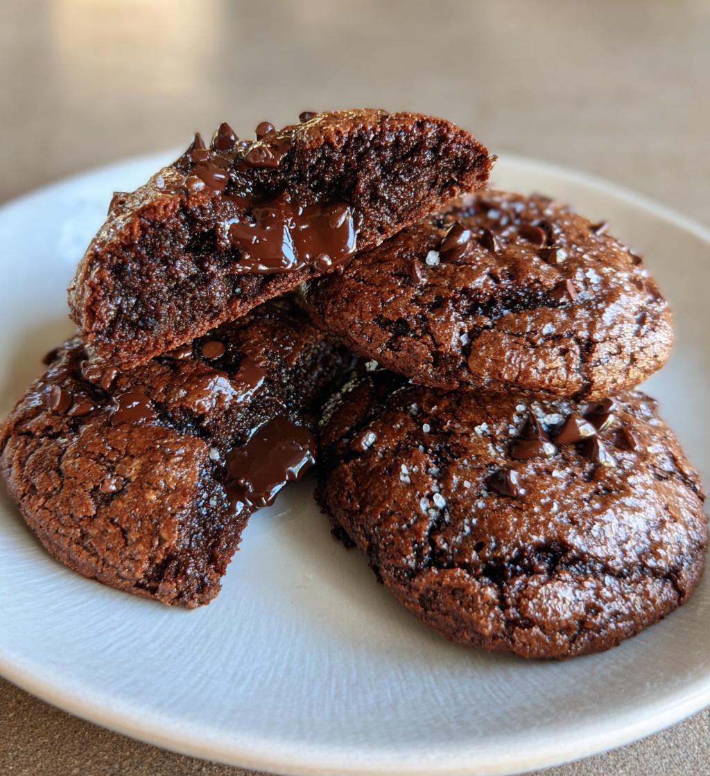 italian chocolate toto cookies - detail 1