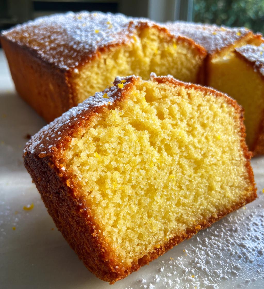 italian lemon pound cake