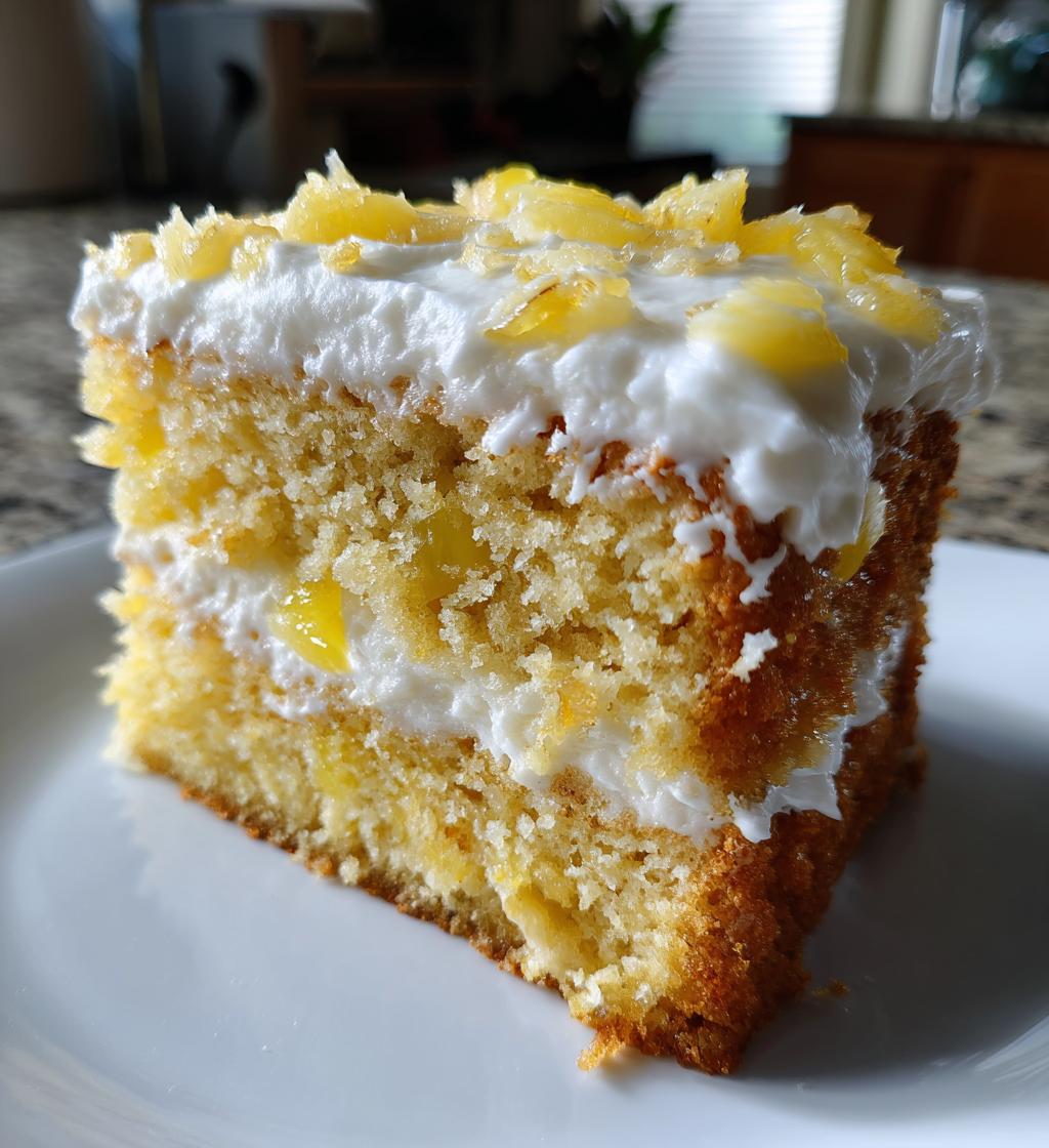 juicy pineapple cake