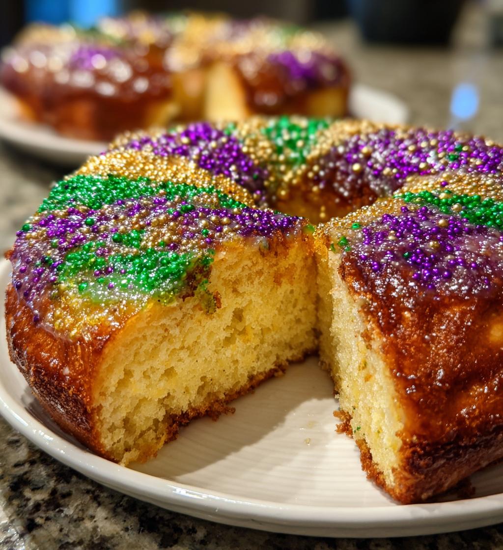king cake recipe