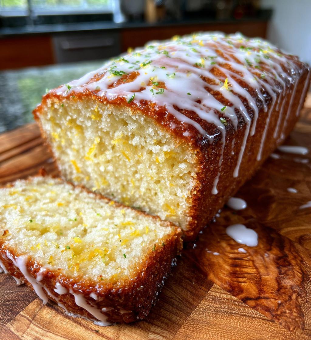 lemon bread - detail 1