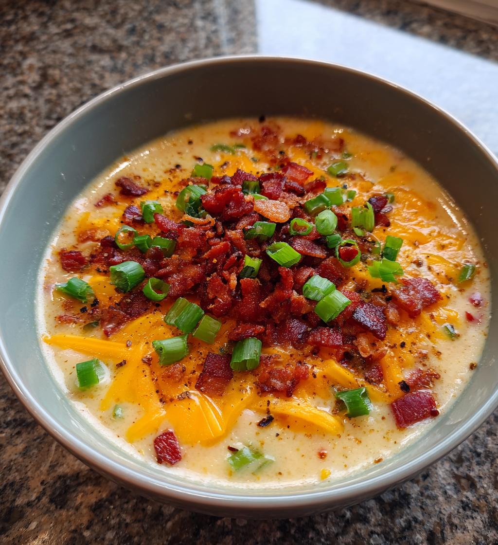 loaded baked potato soup